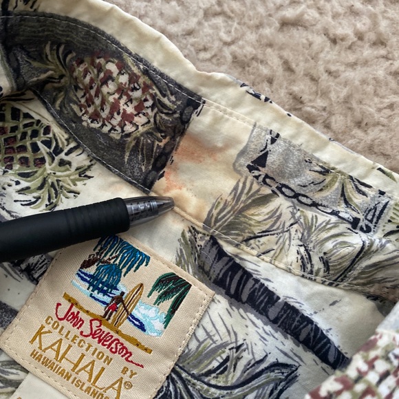 John Severson Kahala Hawaiian Islands Shirt - Picture 3 of 4